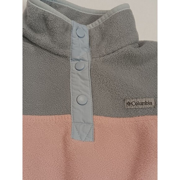Columbia Girls Quarter Snap Fleece Pullover Small (7-8) - Picture 7 of 10
